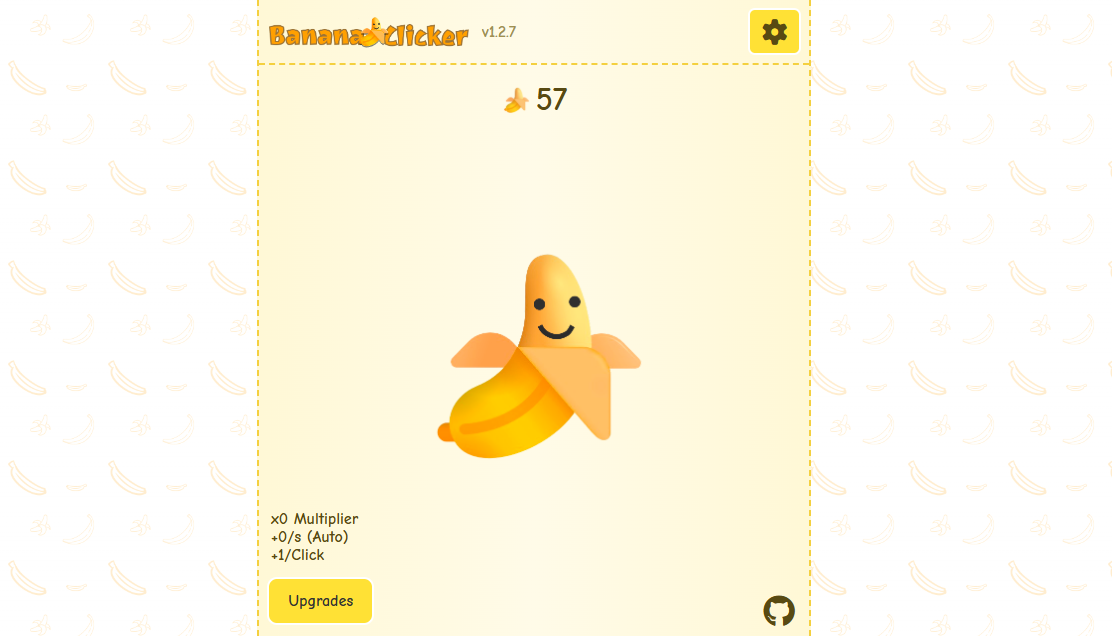 BananaClicker game screenshot